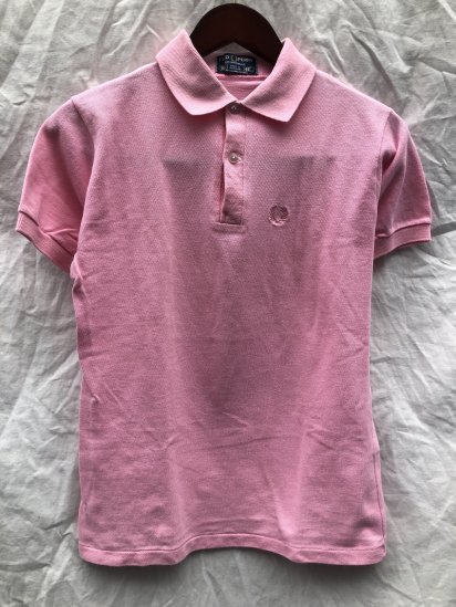 80's ~ Vintage Fred Perry Polo Shirts Made in England Pink