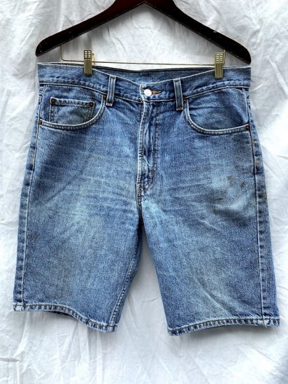 <img class='new_mark_img1' src='https://img.shop-pro.jp/img/new/icons50.gif' style='border:none;display:inline;margin:0px;padding:0px;width:auto;' />90∼00's Old LEVI'S 505 Denim Shorts / 5












