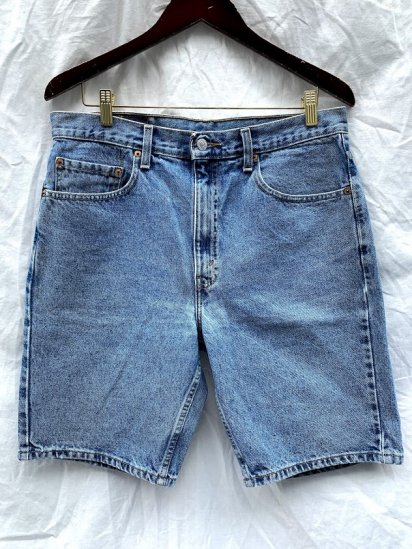 <img class='new_mark_img1' src='https://img.shop-pro.jp/img/new/icons50.gif' style='border:none;display:inline;margin:0px;padding:0px;width:auto;' />90∼00's Old LEVI'S 505 Denim Shorts / 7












