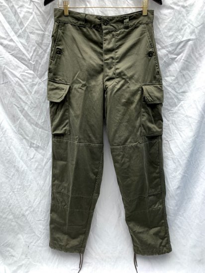 60's Vintage Dead Stock French Army M64 Cargo Pants 