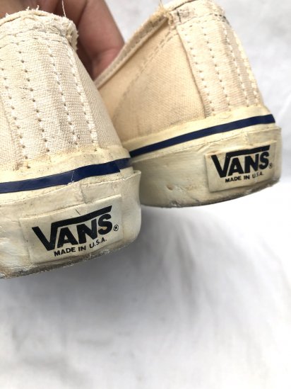 80's Vintage VANS 