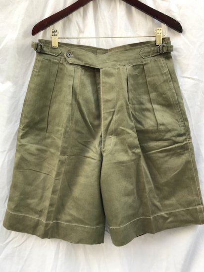 40's Vintage Dead Stock Australian Army Jungle Shorts W~32 / 2