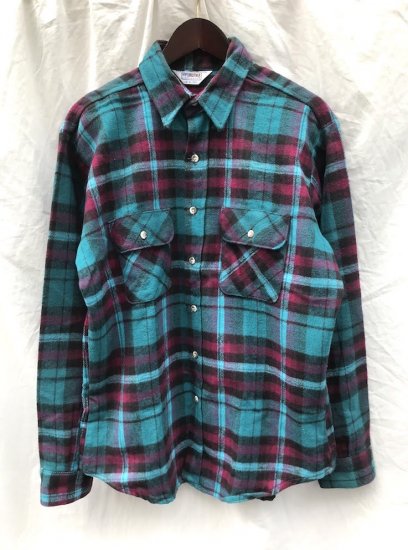 80's Dead Stock FIVE BROTHER Flannel Shirts MADE IN U.S.A
