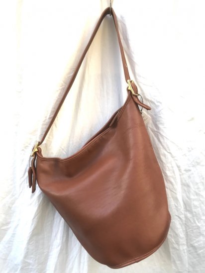 Vintage Old COACH Leather Bag MADE IN U.S.A Tan/3
