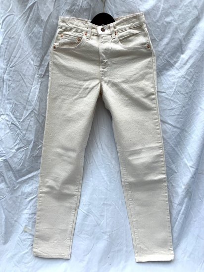 90's Vintage Dead Stock LEVI'S 505 Denim Pants Made In USA Natural









