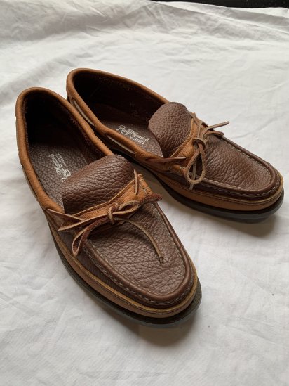 Russell Moccasin Leather Loafer Made in U.S.A - ILLMINATE Official