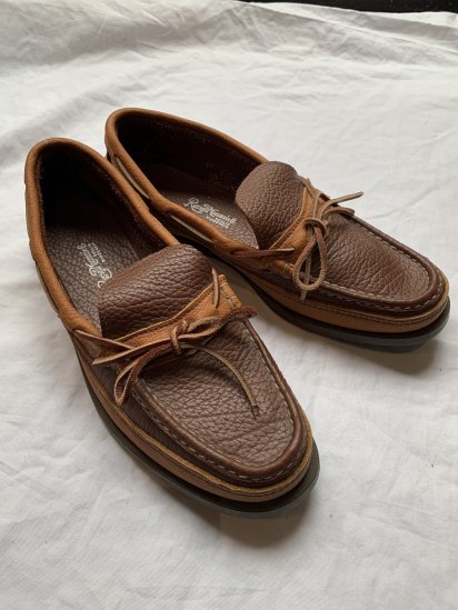 Russell Moccasin Leather Loafer Made in U.S.A