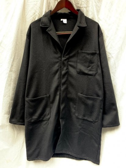 Massaua Wool Mix Work Coat Made In Italy Black


