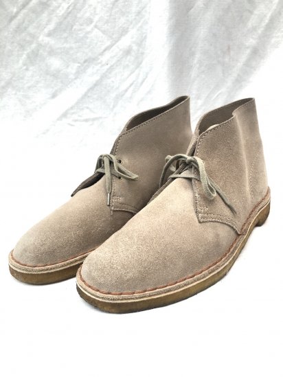 Clarks desert boots outlet taupe suede