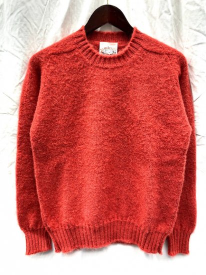 <img class='new_mark_img1' src='https://img.shop-pro.jp/img/new/icons50.gif' style='border:none;display:inline;margin:0px;padding:0px;width:auto;' />Jamieson's 3 Ply Shaggy dog Crew Sweater Made in Scotland  