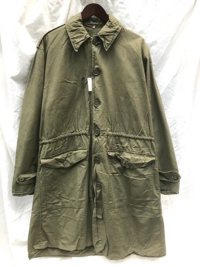 60-70's Vintage Norwegian Military Cotton Poplin Over Coat/2