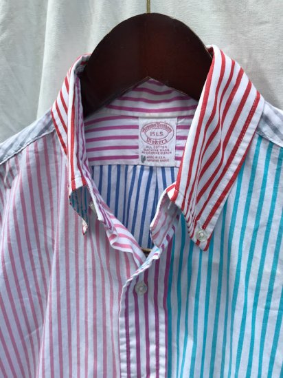 80's Vintage Brooks Brothers Fun Color Button Down Shirts Made in