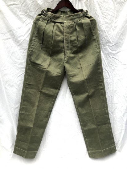 40-50's Vintage British Army Bespoke Officer Pants - ILLMINATE