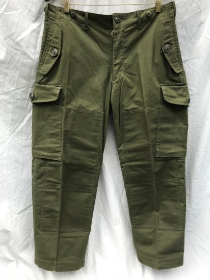 60's Vintage Dead Stock Canadian Army Combat Trousers / 1

