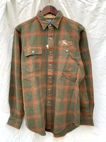 Dead Stock Old Polo by Ralph Lauren One Point Flannel Shirts












