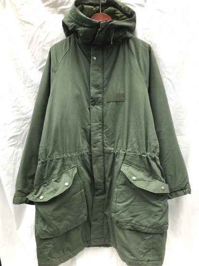 80s ~ 90's Vintage Swedish Army M90 Insulation Coat  Olive/3