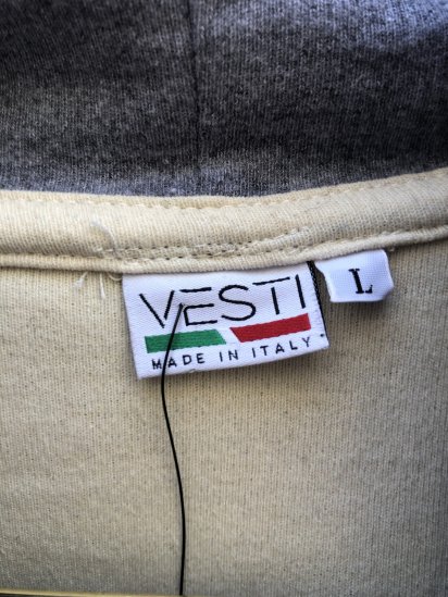 VESTI Sweat Hoodie Made in Italy Gray - ILLMINATE Official Online Shop