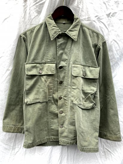 40's Vintage US Army M43 HBT Jacket - ILLMINATE Official Online Shop