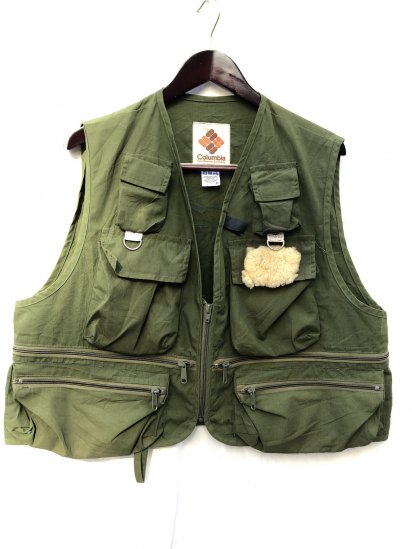 <img class='new_mark_img1' src='https://img.shop-pro.jp/img/new/icons50.gif' style='border:none;display:inline;margin:0px;padding:0px;width:auto;' />70-80's Vintage Columbia Fishing Vest Good Condition