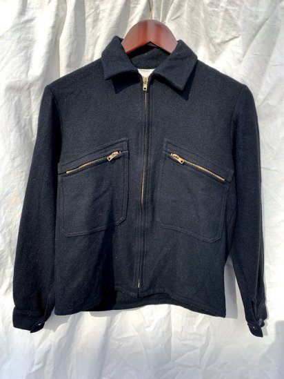 80-90's Vintage DANTON Wool Work Jacket Made in France - ILLMINATE 