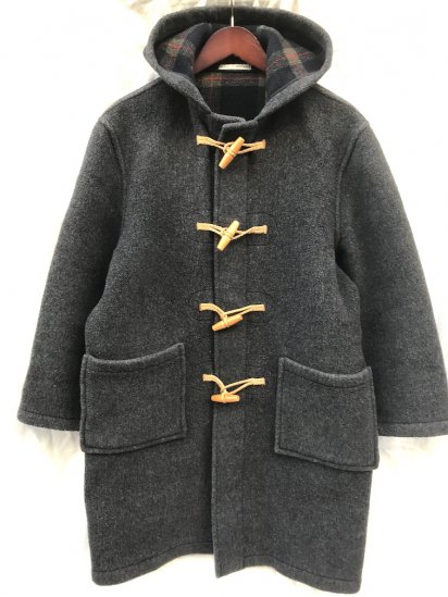 80-90's Vintage MONTGOMERY BY Tibbett Duffle Coat Made in England