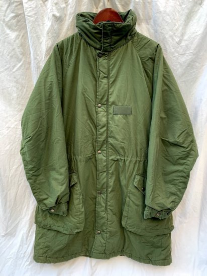 90's Vintage Swedish Army M90 Insulation Coat Good Condition (SIZE : 190-85) /1
