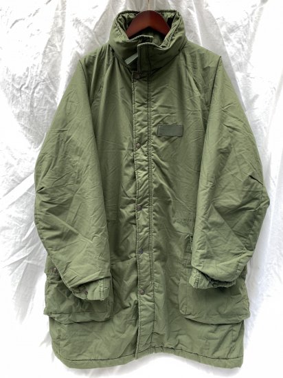 90's Vintage Swedish Army M90 Insulation Coat Good Condition (SIZE : 190-85) / 7
