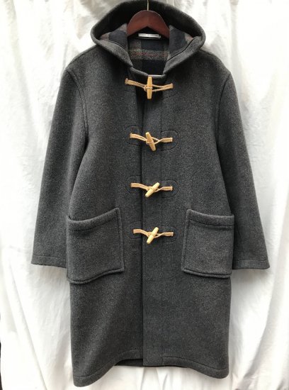 80-90's Vintage MONTGOMERY BY Tibbett Duffle Coat Made in England 