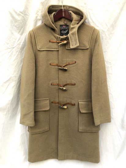 70-80's Vintage Gloverall Duffle Coat Made in England / Khaki