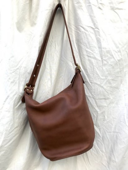Vintage Old COACH Leather Bag MADE IN U.S.A Tan / 1