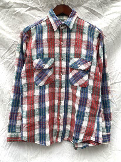 <img class='new_mark_img1' src='https://img.shop-pro.jp/img/new/icons50.gif' style='border:none;display:inline;margin:0px;padding:0px;width:auto;' />70's ~ 80's Vintage Five Brothers Flannel Shirts Made in USA