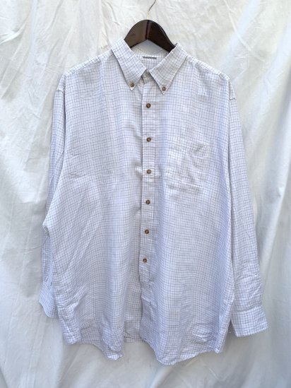 80's Vintage Brooks Brothers Cotton Twill Button Down Shirts Made in Hong Kong