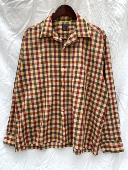 60's Vintage VAN HEUSEN Vanopress Open Collar Shirts - ILLMINATE ...