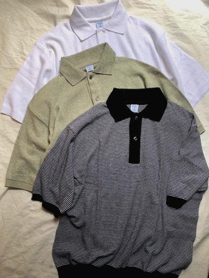 2021 S/S Gicipi Cotton Knit Short Sleeve Polo Made in Italy