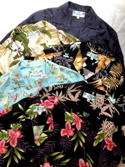 TWO PALMS Short Sleeve Hawaiian Shirts Made in Hawaii SALE!! 9,000 → 6,300 + Tax
