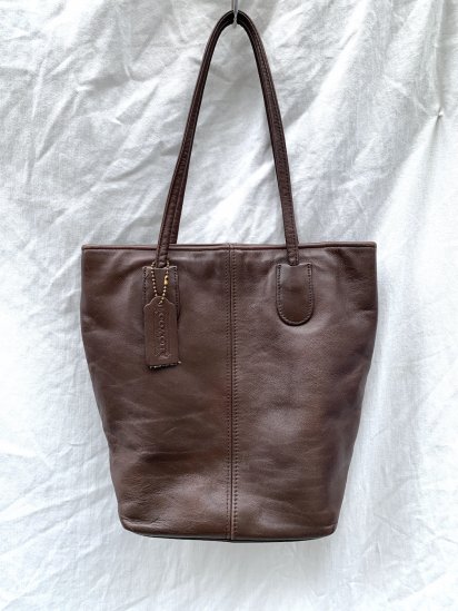 <img class='new_mark_img1' src='https://img.shop-pro.jp/img/new/icons50.gif' style='border:none;display:inline;margin:0px;padding:0px;width:auto;' />Old Coach Leather Mini Tote Bag Made in USA