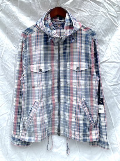 <img class='new_mark_img1' src='https://img.shop-pro.jp/img/new/icons50.gif' style='border:none;display:inline;margin:0px;padding:0px;width:auto;' />American Living Madras Check Zip Up Hoody