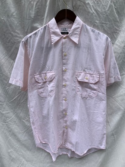 80's Vintage C.P.COMPANY S/S Open Color Shirts Made in Italy