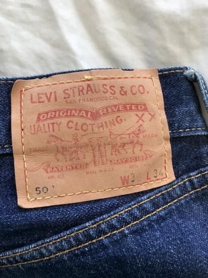 60's~ Vintage LEVI'S 501 BIG-E 