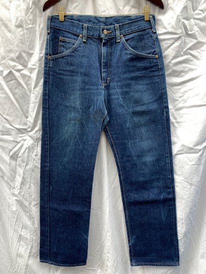 80's Vintage Lee 200-0147 Denim Pants Made in USA (SIZE : 31×30 1 