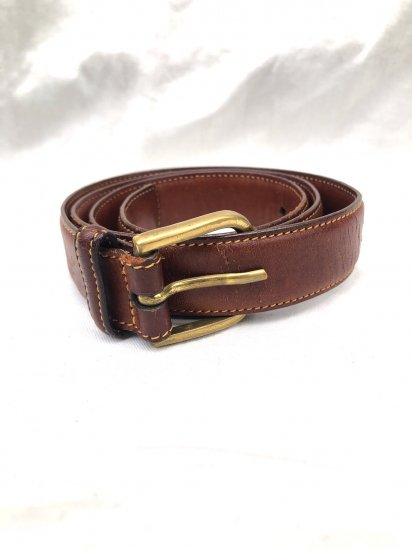 <img class='new_mark_img1' src='https://img.shop-pro.jp/img/new/icons50.gif' style='border:none;display:inline;margin:0px;padding:0px;width:auto;' />MARLEY HODGSON Leather Belt Made in U.S.A