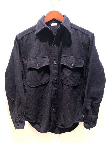 70's Vintage US Navy CPO Wool Shirts - ILLMINATE Official Online Shop