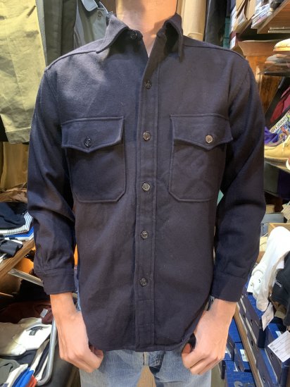 70's Vintage US Navy CPO Wool Shirts - ILLMINATE Official Online Shop