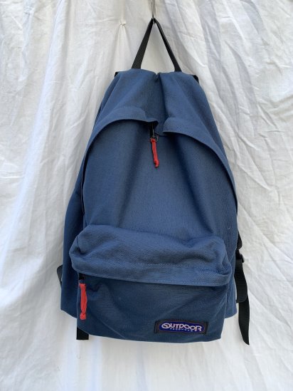 <img class='new_mark_img1' src='https://img.shop-pro.jp/img/new/icons50.gif' style='border:none;display:inline;margin:0px;padding:0px;width:auto;' />90s Old Outdoor Back Pack Made In USA / Navy