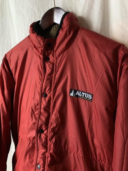 ALTUS Mountain Gear Rip Stop x Pile Riversible Jacket Made in