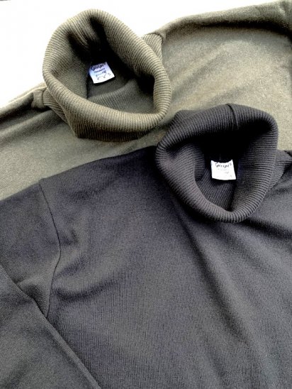 <img class='new_mark_img1' src='https://img.shop-pro.jp/img/new/icons50.gif' style='border:none;display:inline;margin:0px;padding:0px;width:auto;' />Gicipi Made in Italy Cotton×Cashmere Turtle Neck Sweater 