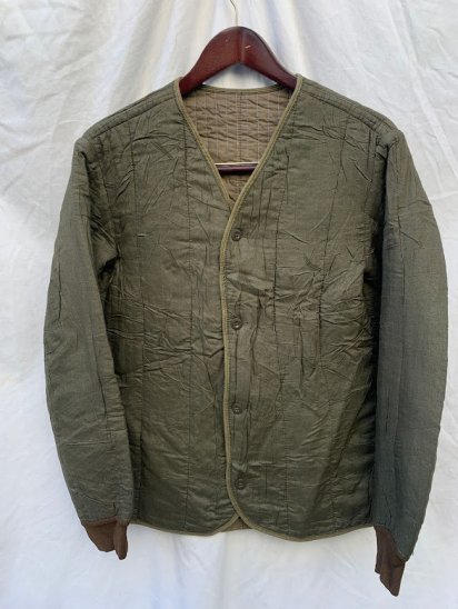 <img class='new_mark_img1' src='https://img.shop-pro.jp/img/new/icons50.gif' style='border:none;display:inline;margin:0px;padding:0px;width:auto;' />60's~ Vintage Dead Stock Czech Army Liner Jacket / 2