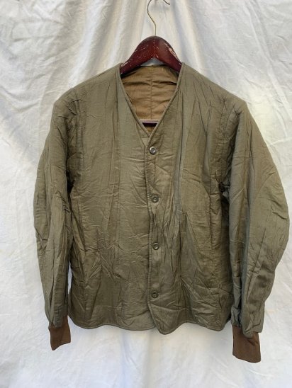 <img class='new_mark_img1' src='https://img.shop-pro.jp/img/new/icons50.gif' style='border:none;display:inline;margin:0px;padding:0px;width:auto;' />60's~ Vintage Dead Stock Czech Army Liner Jacket / 3