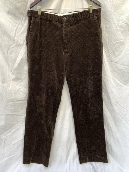 90's ~ Old Ralph Lauren Flat Front Corduroy Pants 