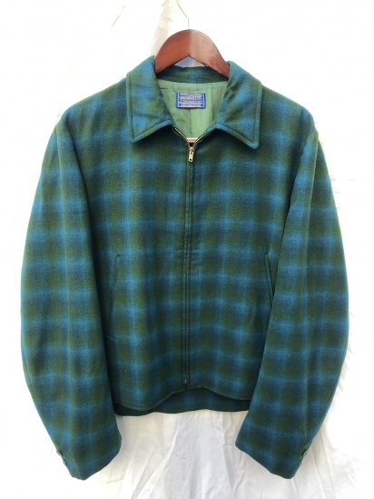 <img class='new_mark_img1' src='https://img.shop-pro.jp/img/new/icons50.gif' style='border:none;display:inline;margin:0px;padding:0px;width:auto;' />50's Vintage Pendleton Wool Sports Jacket Made in U.S.A 